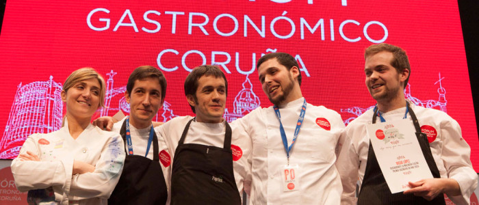 cocineros gallegos en Fórum Gastronómico de A Coruña