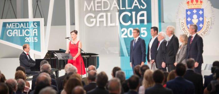 medallas de galicia escenario