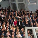 medallas de galicia público en en evento