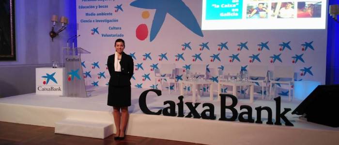 Presentación actividad social de La Caixa