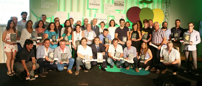 Premiados en los Premios Catas de Galicia 2016