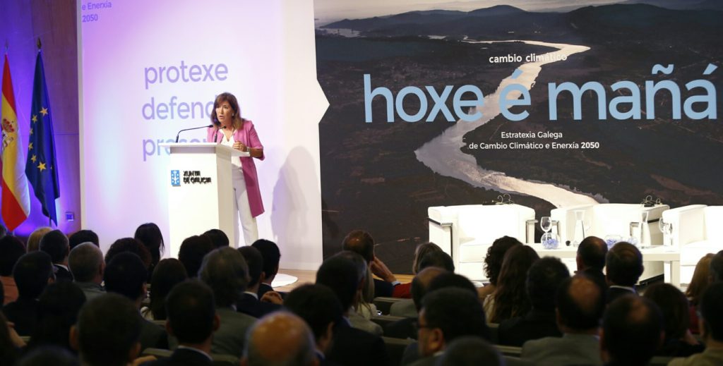 xornada de presentación da Estratexia galega de cambio climático e transición enerxética 2050