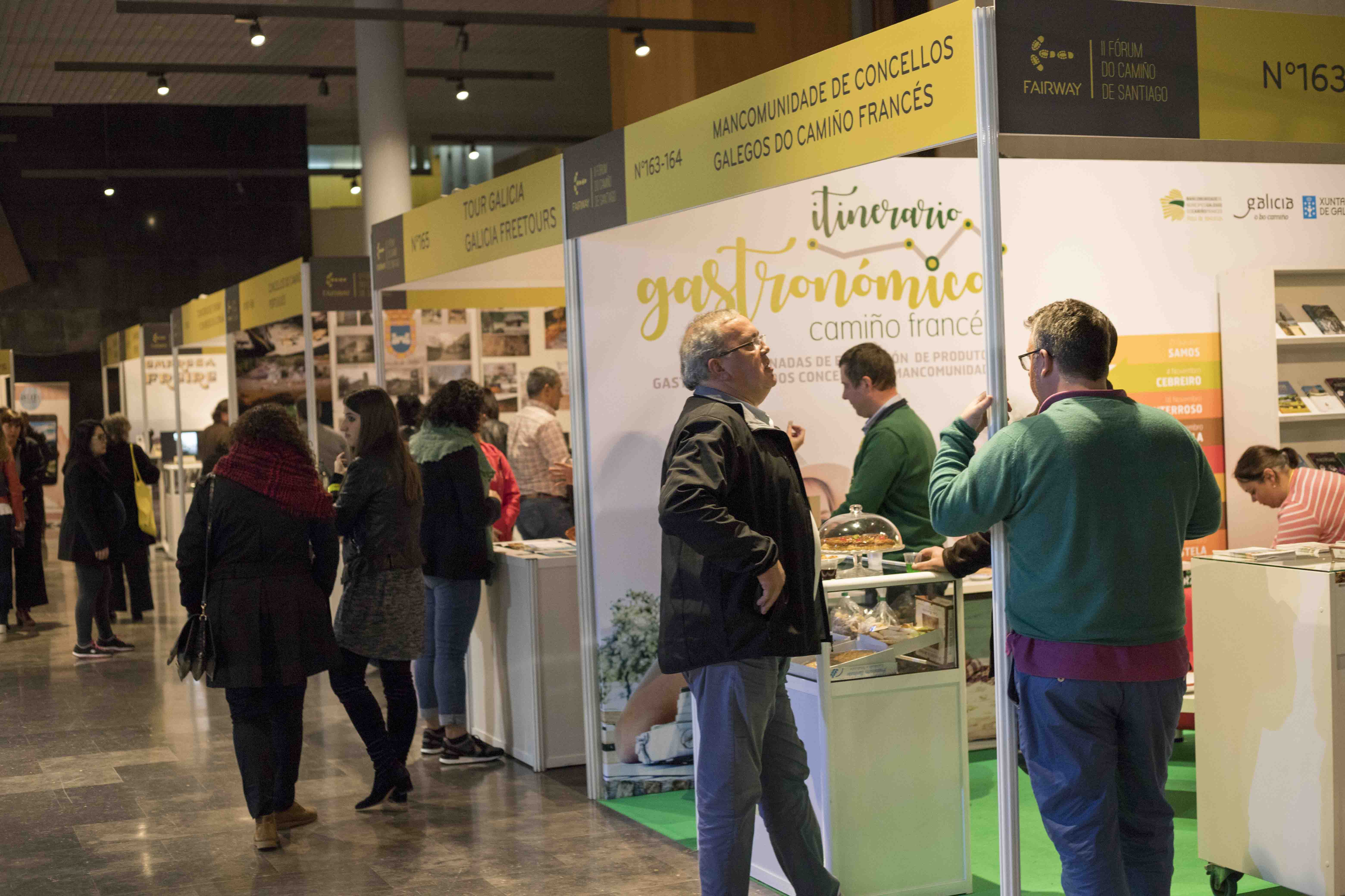 El evento fairway se celebró en el palacio de congresos de Santiago