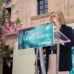 Marga Pazos no evento de entrega de premios da D.O. Ribeiro 2018