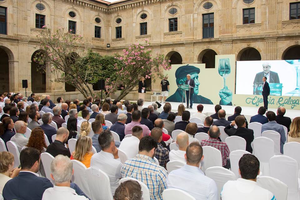 Público no evento de entrega de premios da D.O. Ribeiro 2018